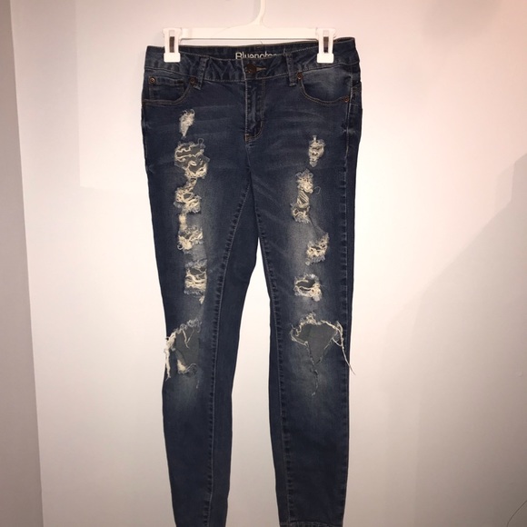 ~SOLD~ Bluenotes Booty Pop Jeggings - Picture 1 of 3